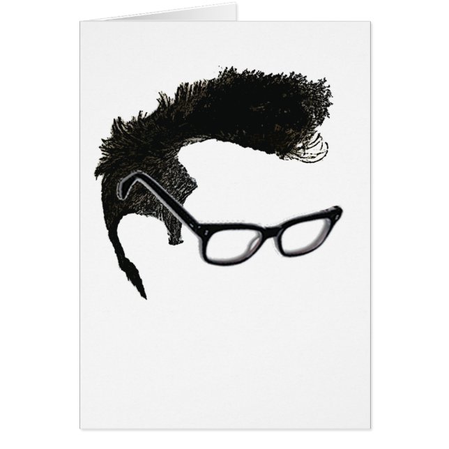 Quiff + Specs =根気強い天才 (正面)