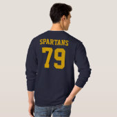 QUIGLEY SOUTH SPARTANS LOGO - SWEATSHIRT Tシャツ (裏面フル)