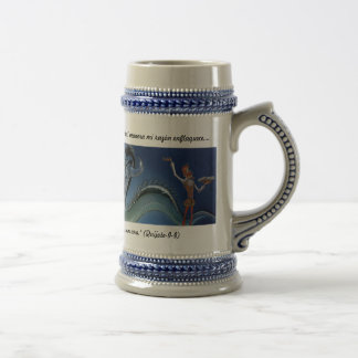 QUIJOTEのファンタジー-ステインJARRA DE CERVEZA ビールジョッキ