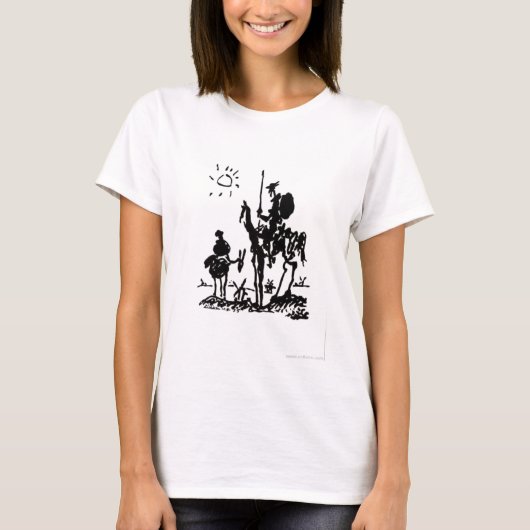 quijoteの女の子を着て下さい tシャツ (正面)