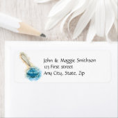 Quill Pen and Ink Writersアートカスタムラベル ラベル (インサイチュ)