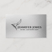 Quill Pen and Paper Notary 名刺 (正面)