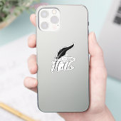 Quill pen hello シール (スマートフォン)