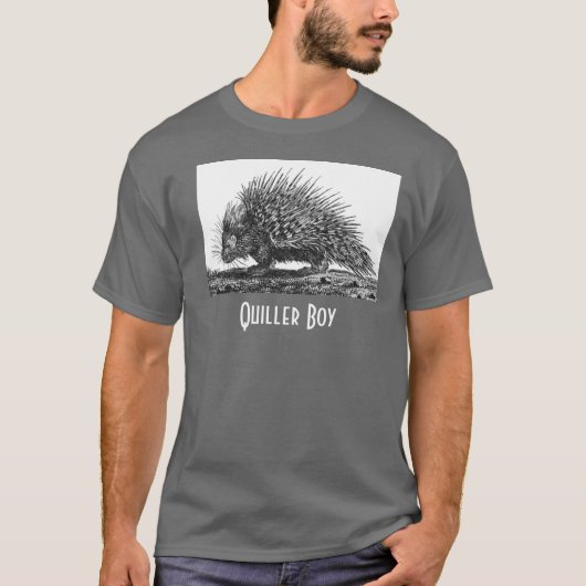 Quillerの男の子 Tシャツ (正面)