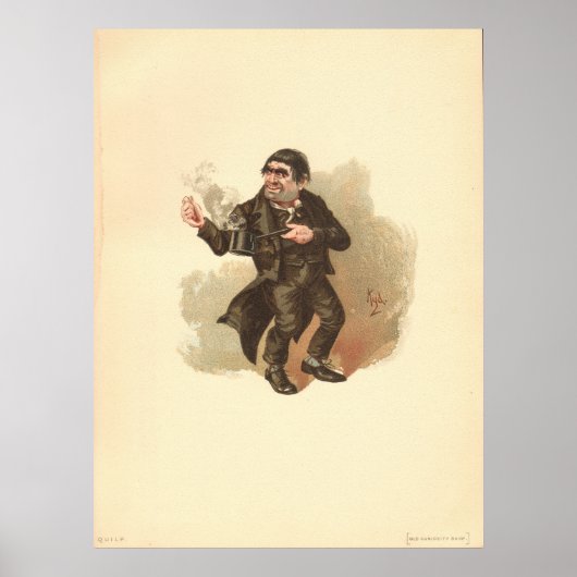 Quilp by Kyd from Dickens' The Old Curiosity Shop ポスター (正面)