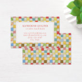 QUILTユ熱狂するーロ・ビジネス・カード (デスク)