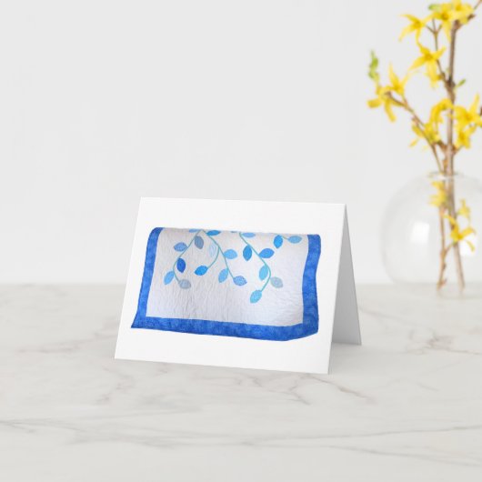 Quilt Gift Card カード (黄色い花)