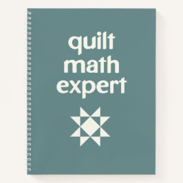 Quilt Math Expert Quilter's Graph Paper ノートブック