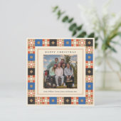 Quilted Frame Photo シーズンカード (スタンド正面)