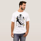 Quilterの家紋 Tシャツ (正面フル)