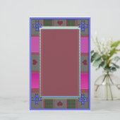 quilterの歓喜 便箋 (スタンド正面)