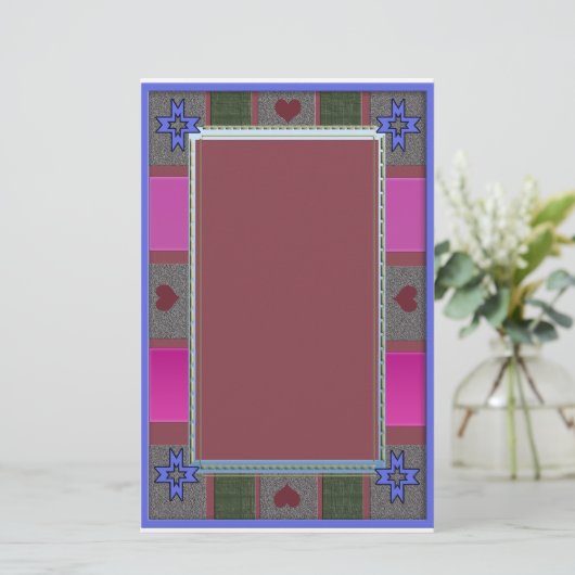 quilterの歓喜 便箋 (スタンド正面)