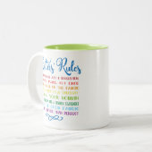 Quilterの規則 ツートーンマグカップ (正面左)