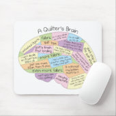 Quilterの頭脳 マウスパッド (マウス)