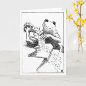 quilter カード (黄色い花)