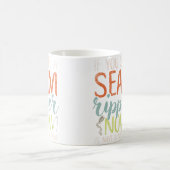 Quilter Fabric Seamstress Craft Quilting Sewer Fun コーヒーマグカップ (中央)