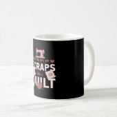 Quilter Gift | When Life Gives You Scraps コーヒーマグカップ (正面右)