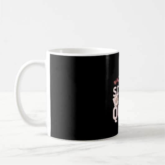 Quilter Gift | When Life Gives You Scraps コーヒーマグカップ (左)