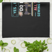 Quilter Gift | Yes I Really Do Need キッチンタオル (折り畳み)