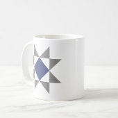 Quiltersのマグ、コーヒー・マグ、私はマグをキルトにすることを愛します コーヒーマグカップ (正面左)