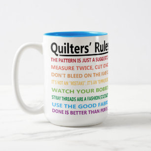 Quiltersの規則 ツートーンマグカップ