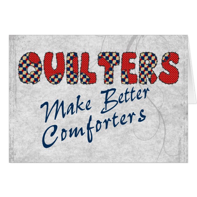 Quiltersを慰めること (正面横)