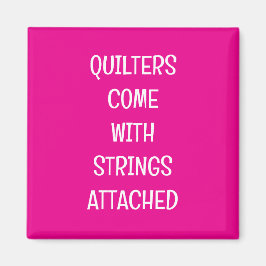 Quilters come with strings マグネット