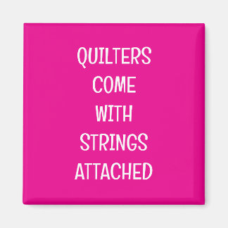 Quilters come with strings マグネット