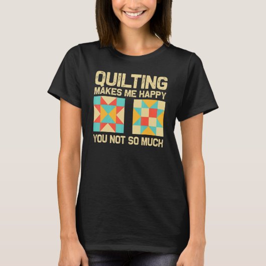 Quilting For Sewing Enthusiast Men Women Quilt 1 Tシャツ (正面)
