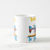 Quilting Quilt Sewing Machine Funny Sew Sewer Quil コーヒーマグカップ (中央)