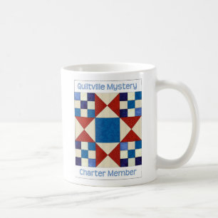 Quiltvilleのミステリーマグ コーヒーマグカップ