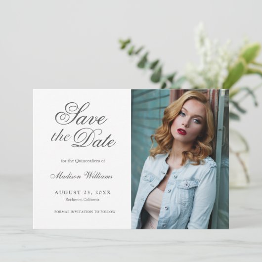 Quinceanera甘い日付を保存15写真 セーブザデート (スタンド正面)