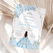 Quinceanera Floral Invitation 招待状