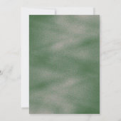 Quinceañera invitation card featuring a girl 招待状 (裏面)