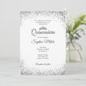 Quinceanera Invitation Minimalist 招待状 (スタンド正面)