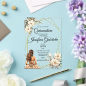 Quinceanera Magnolia アクリル招待状 (インサイチュ (ウェディング))