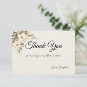 Quinceanera Magnolia Thank You Card サンキューカード (スタンド正面)