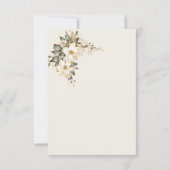 Quinceanera Magnolia Thank You Card サンキューカード (裏面)