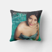 Quinceanera Personalized Mis Quince Anos Photo クッション (裏面)