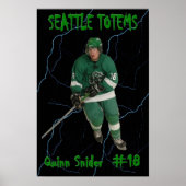Quinn Snider - Seattle Totems ポスター (正面)