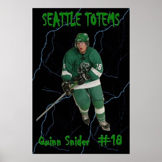 Quinn Snider - Seattle Totems ポスター (正面)