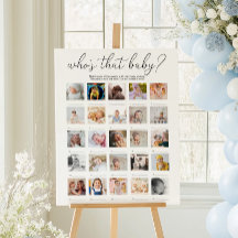 Quinn Who's That Baby 25 写真ゲームポスター