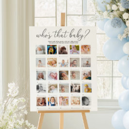 Quinn Who's That Baby 25 写真ゲームポスター ポスター