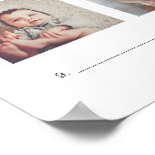 Quinn Who's That Baby Photo Game Poster ポスター (角)