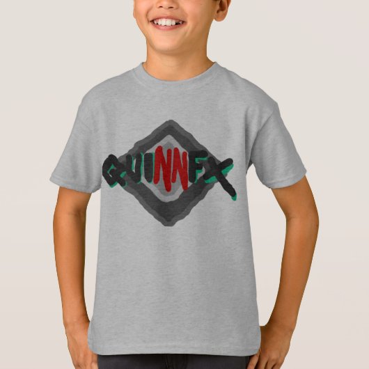 quinnfxのskrillexのスタイルのアルバムTシャツ Tシャツ (正面)
