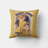 Quinquina Dubonnetの食前酒の昇進ポスター クッション (裏面)