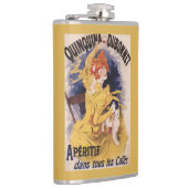 Quinquina Dubonnetの食前酒の昇進ポスター フラスク (右)