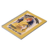 Quinquina Dubonnet Aperitifプロモーションポスター ノートブック (左側)