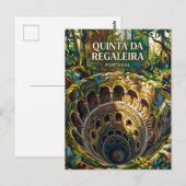 Quinta da Regaleira Portugal ポストカード (正面/裏面)