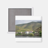 Quinta Do Vesuvius On The Duoro River，ポルトガル.JP マグネット (正面/裏面)